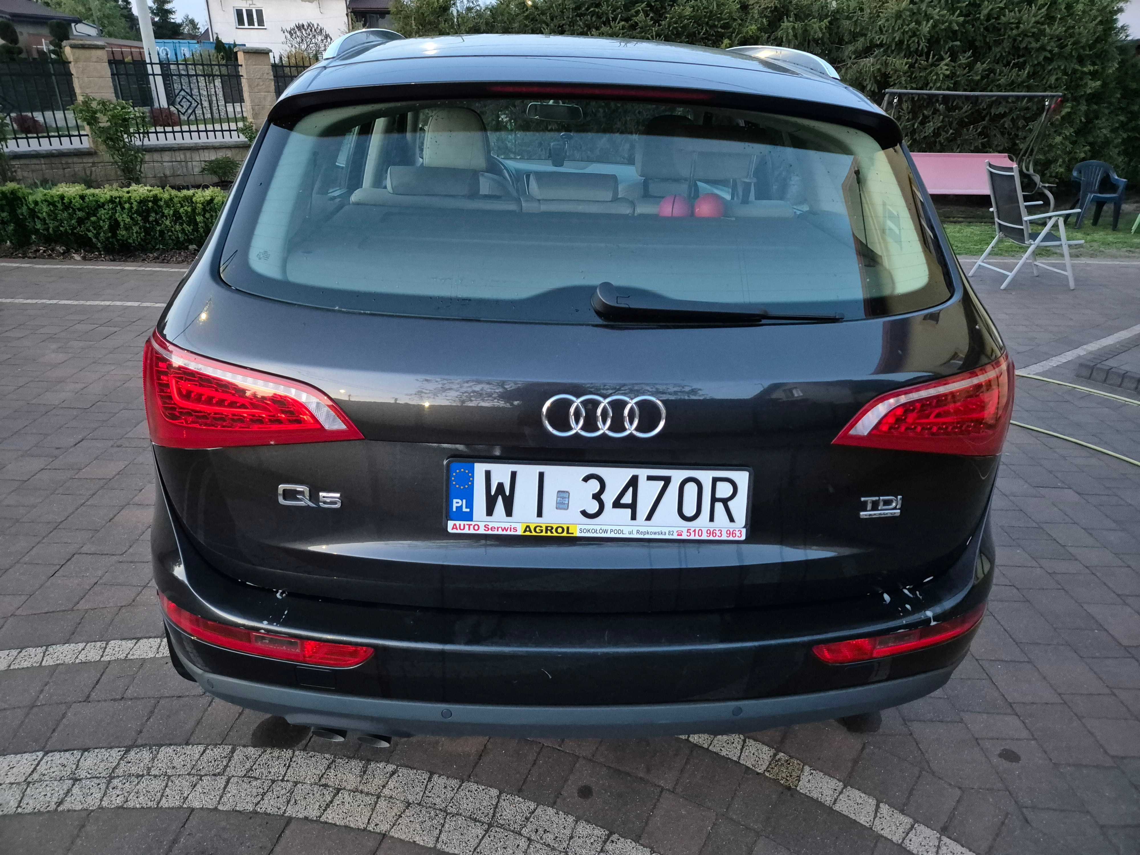 Audi Q5 quarto 2011 / 170 tyś / skóra