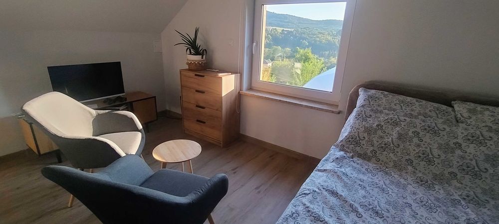 Domek w lesie. Komfortowy apartament dla 2 osób. Sauna jacuzzi. Beskid