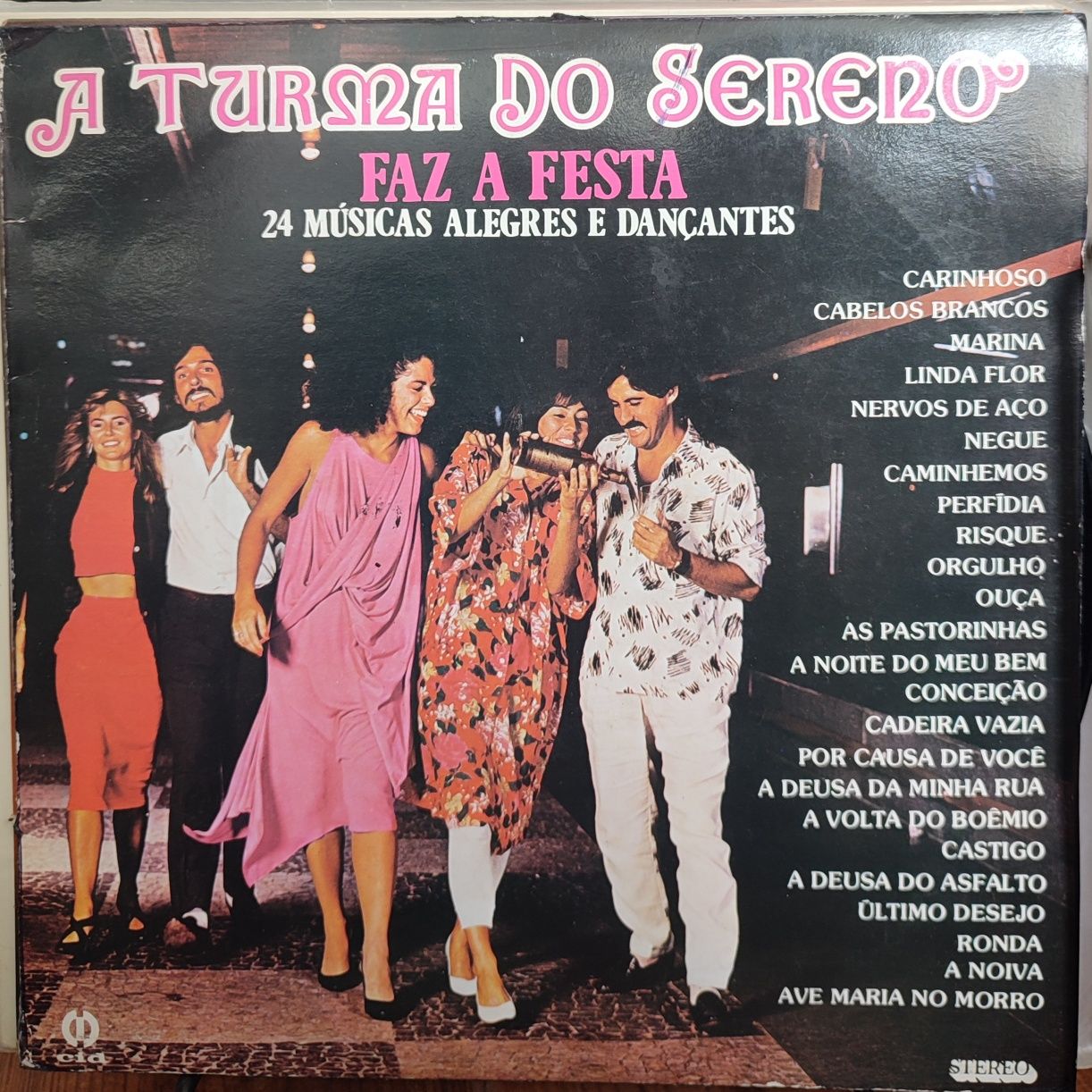 LP Vinil Turma do Sereno Faz a Festa 24 músicas alegres e dançantes