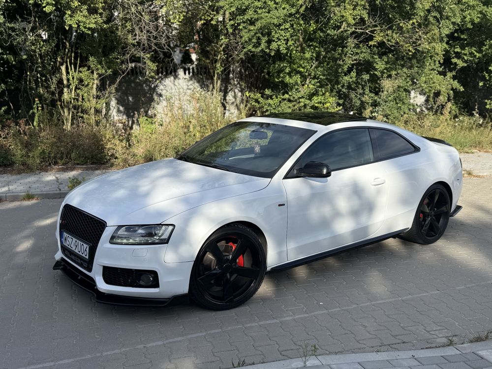 Audi a5 coupe*3.0TDI*Biały*alu20*S-line