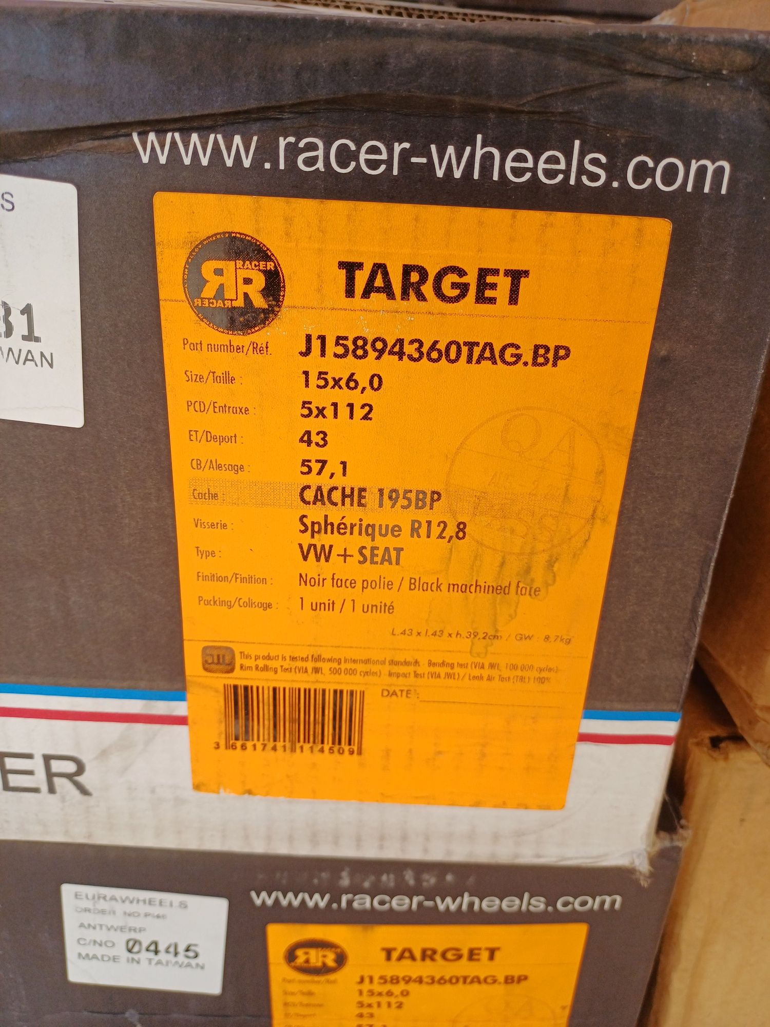 Jantes R15 VW/Seat/Audi