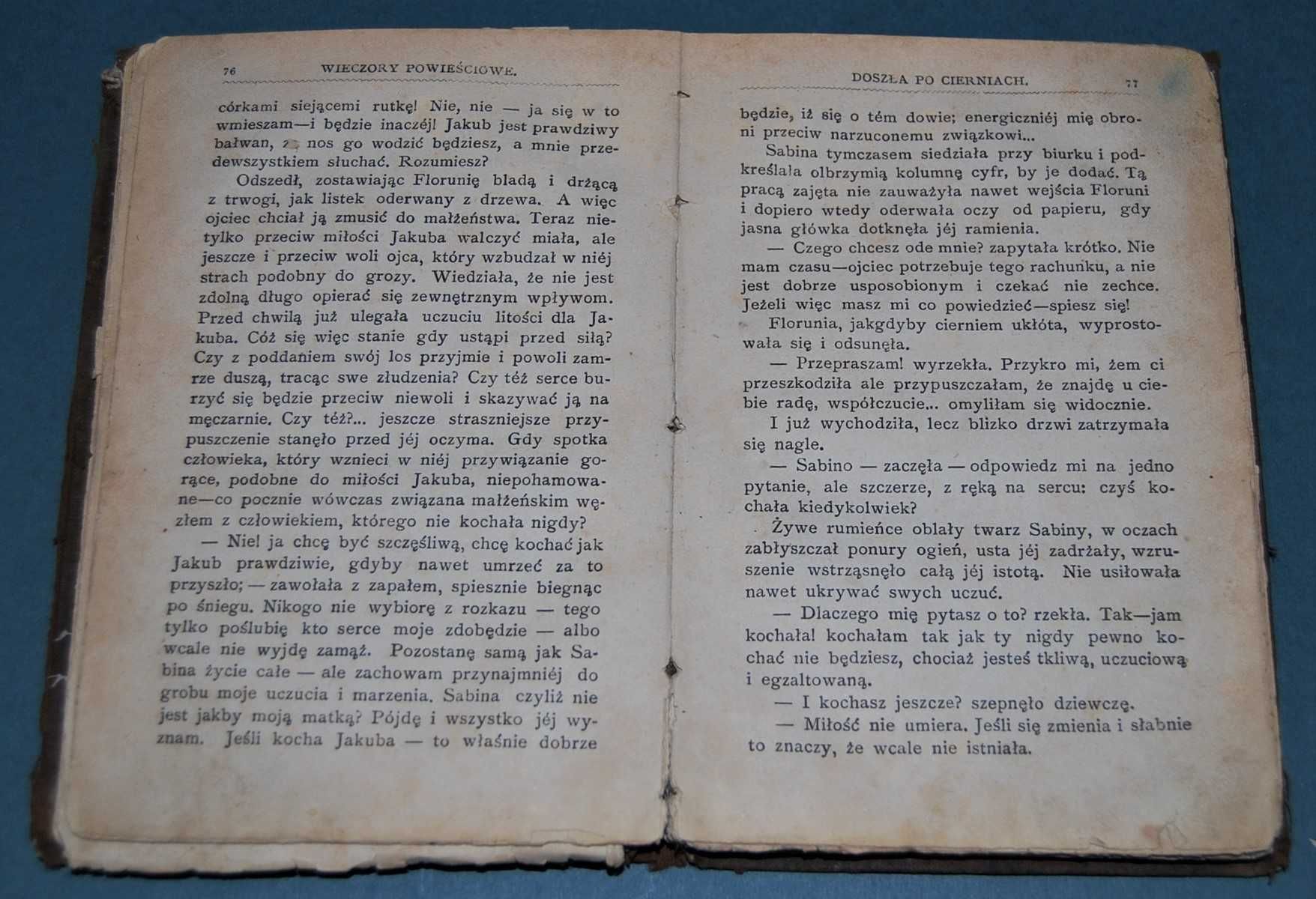 Wieczory Powieściowe Wyd 1922r Starocia