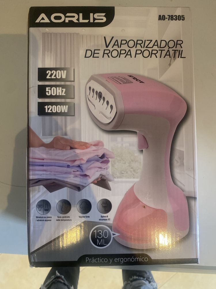 Vaporizador de roupa portátil