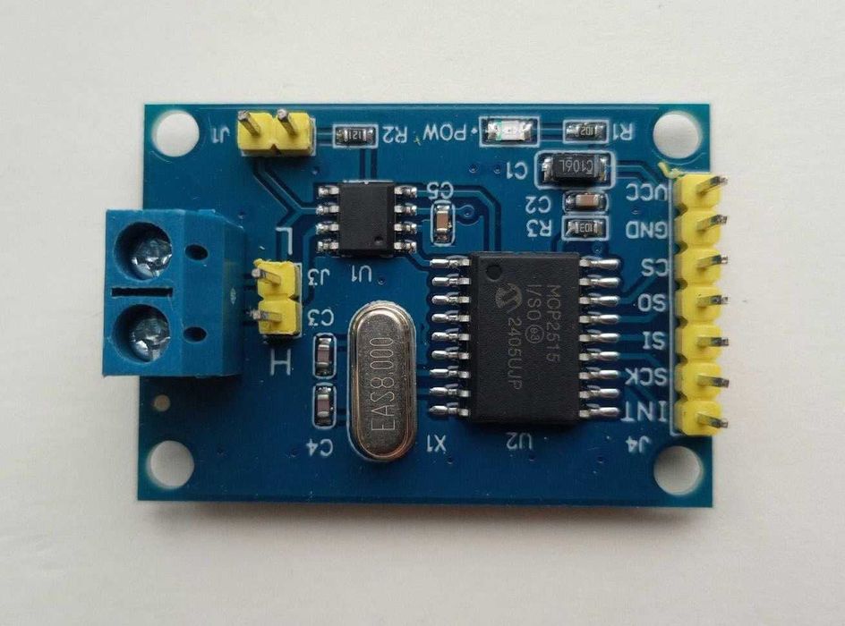 CAN V2.0 b конвертер модуль шины MCP2515 SPI драйвер TJA1050 1 MBit/S