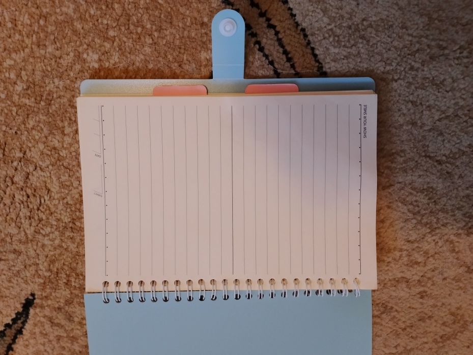 Notes na kole z przekładkami