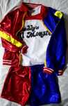 Fato Harlequina Harley Quinn Joker DC Comics Halloween