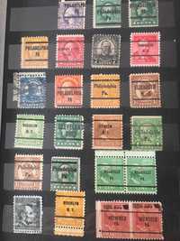 Rzadkie znaczki stare USA lata 1920/1930