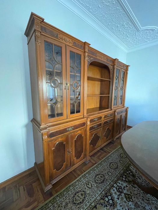 Conjunto de Sala em Madeira Anos 90