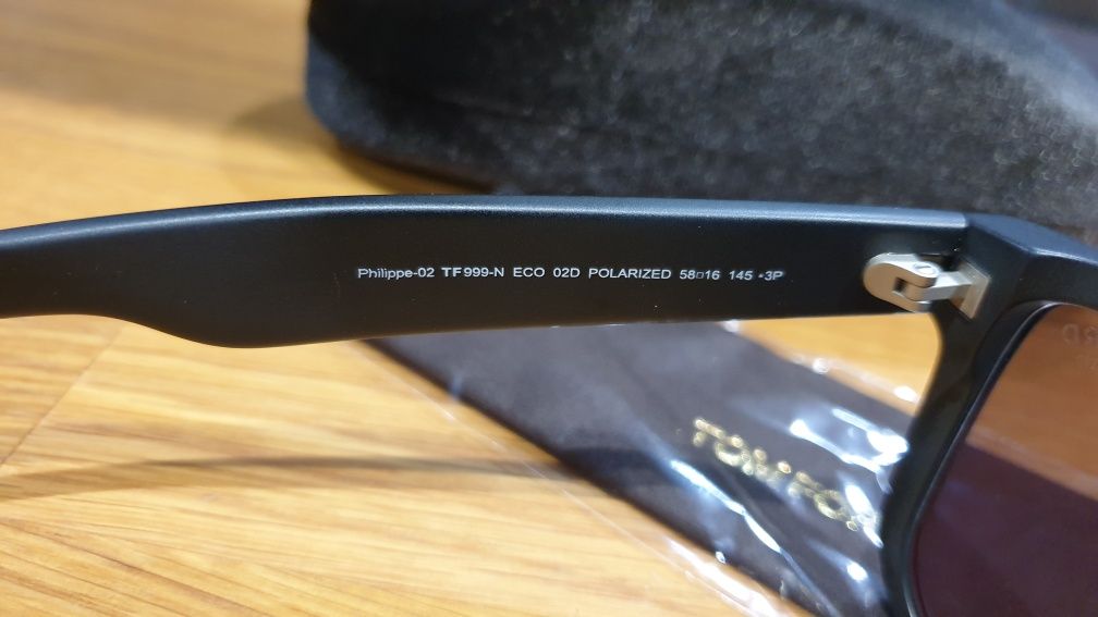 Okulary przeciwsłoneczne Tom Ford Philippe-02, nowe