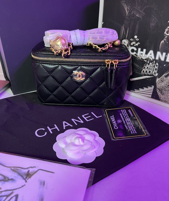 Сумка Chanel Vanity Lambskin Шанель премиум