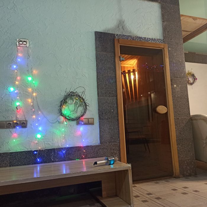 Дом у моря с бассейном и сауной