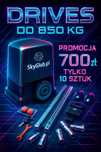 Automat do bramy przesuwnej SkyGlob 850 kg