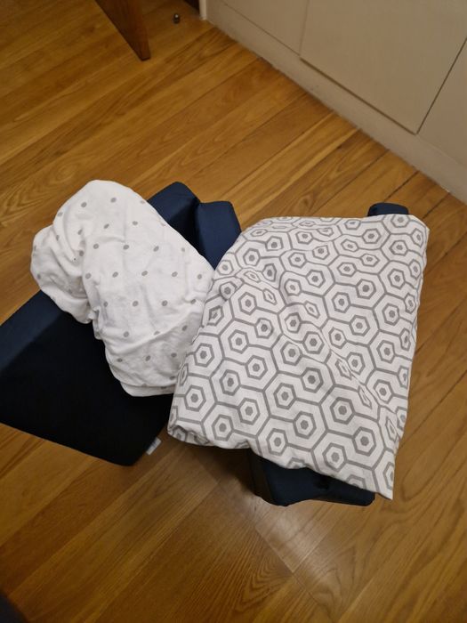 Berço de viagem Hauck Sleep’n Play + colchão + lençóis – Gaia