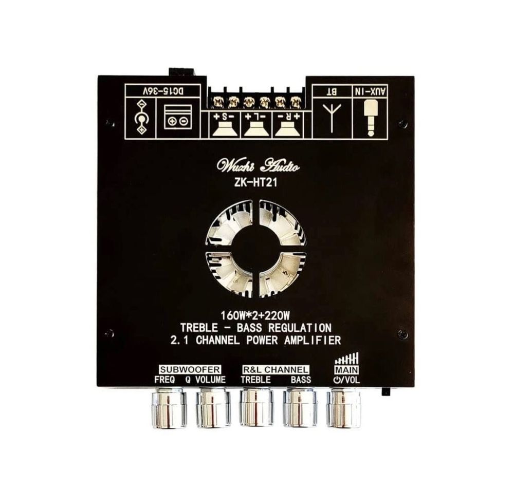 WANGCL 2 x 160 W + 220 W ZK-HT21 moduł cyfrowego wzmacniacza mocy