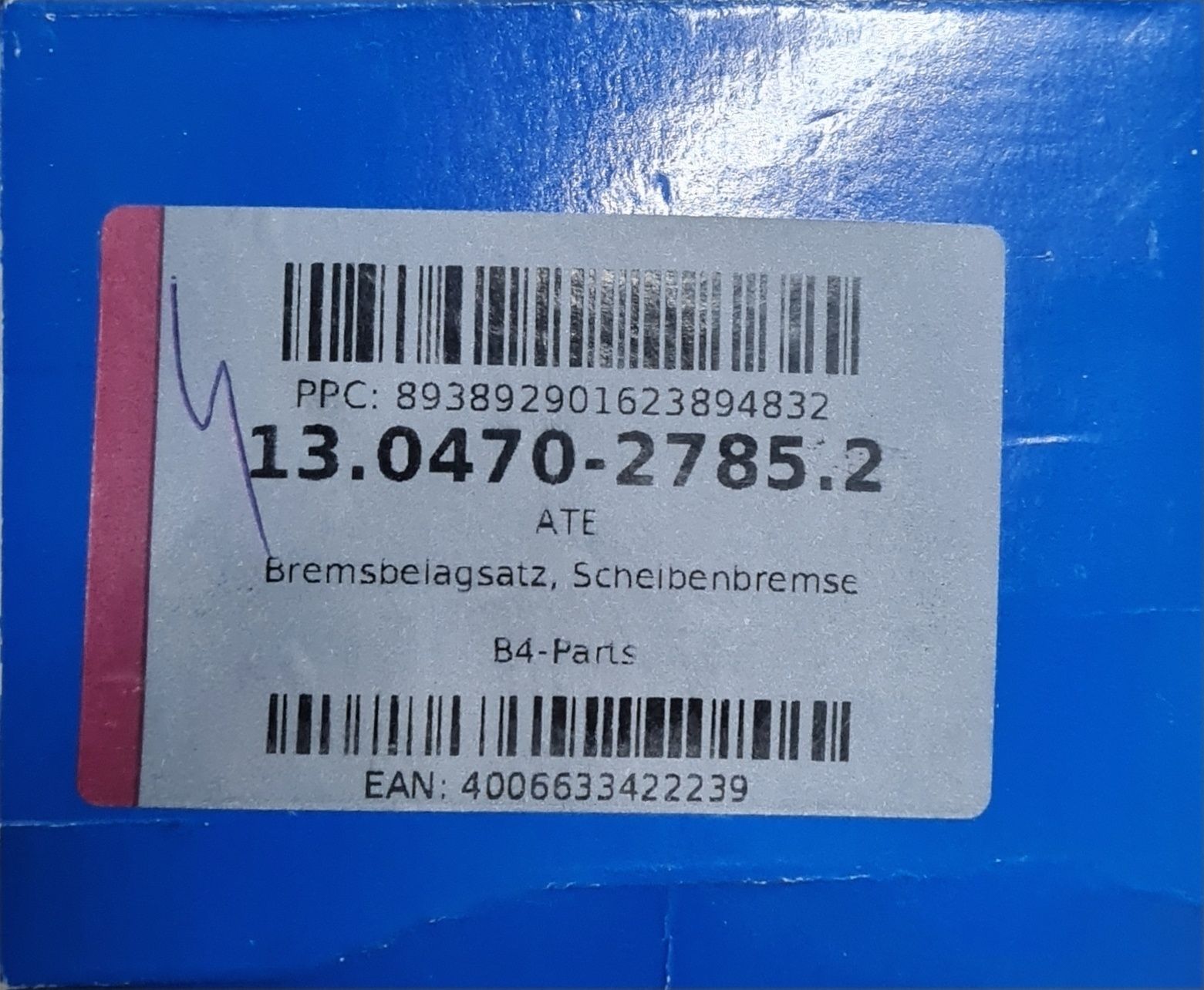 Pastilhas Travão ATE Ceramic