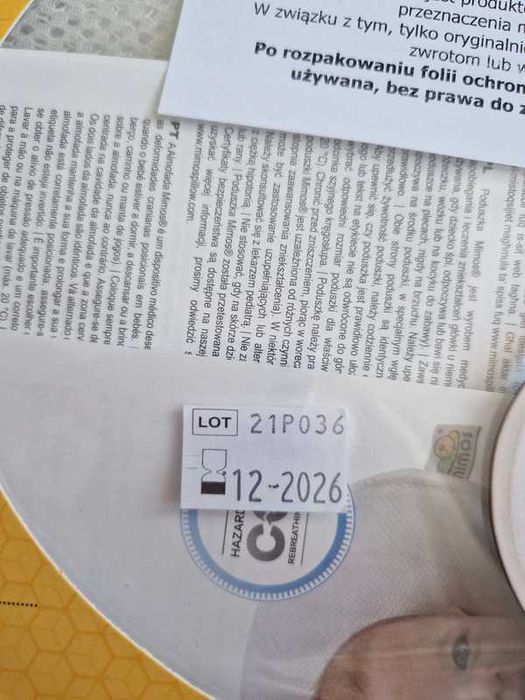 Poduszka ortopedyczna z dziurką Mimos S