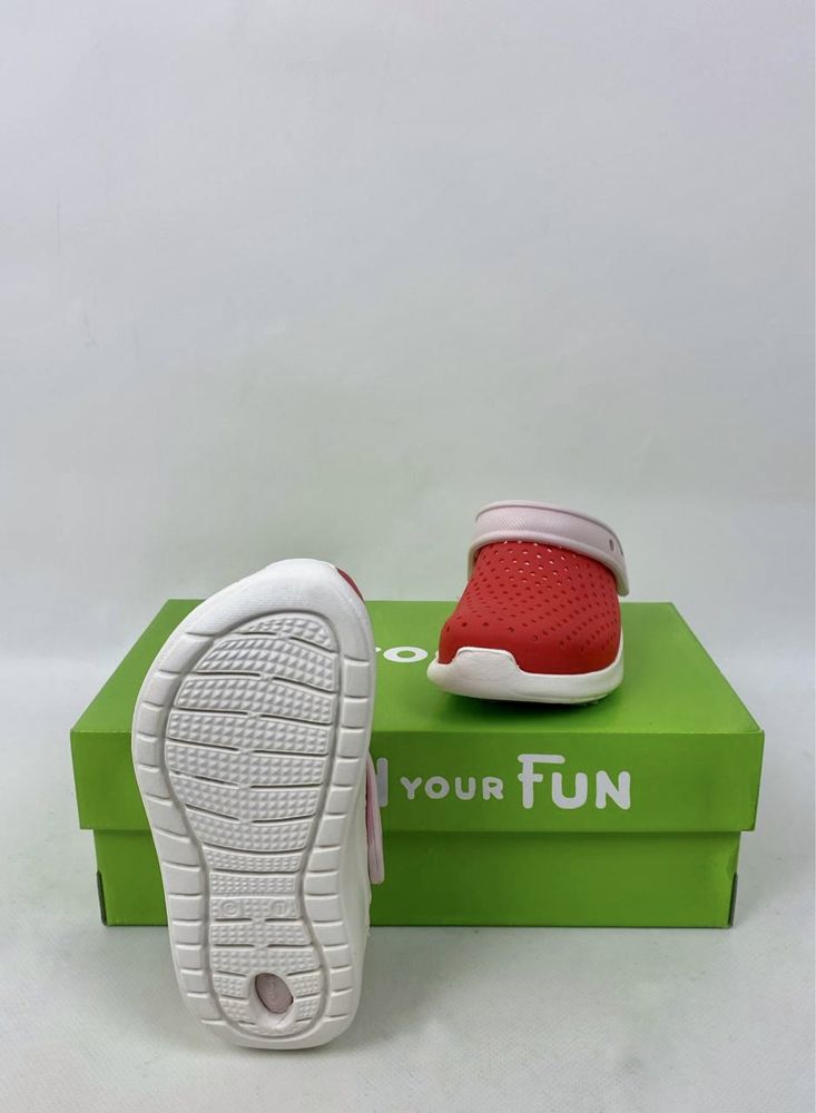 Crocs literide kids крокси дитячі р. 23-35 детские кроксы