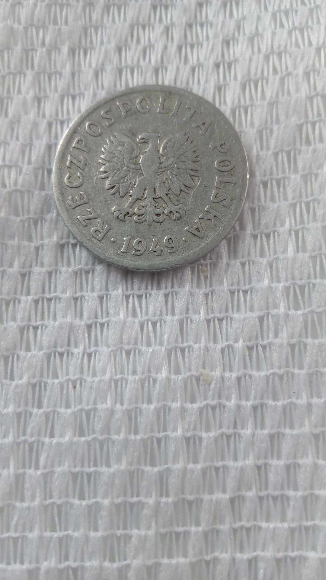 50gr,20 gr rok 1949 , 90 zł za 2 sztuki