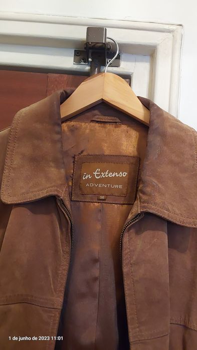 Blusão de pele tamanho  xl