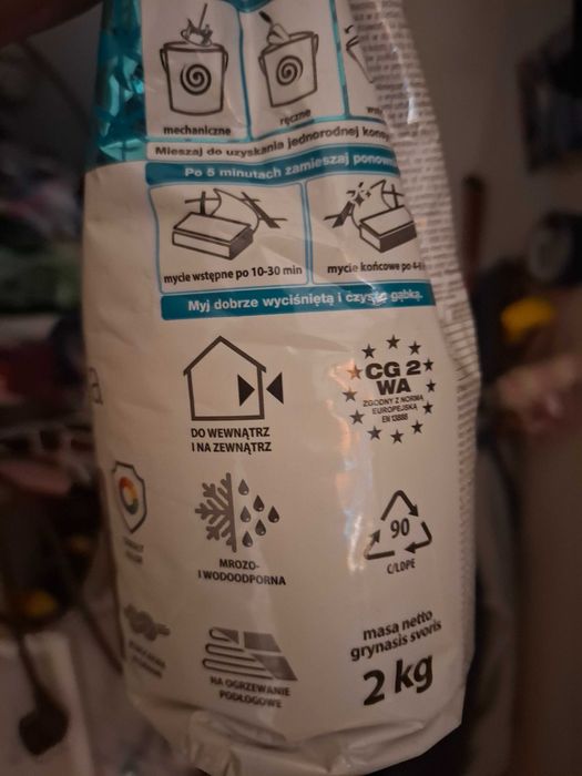 Fuga ceramiczna Atlas 037 grafitowy 2kg