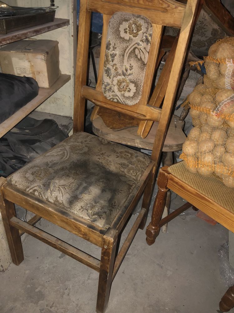 Krzesło krzesła drewniane tapicerowane