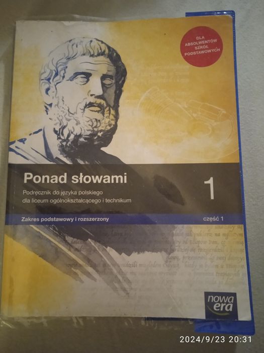 Ponad słowami 1 podręcznik