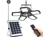 Lampa Solarna Wewnętrzna Zewnętrzna LED z Czujnikiem Ruchu do Garażu