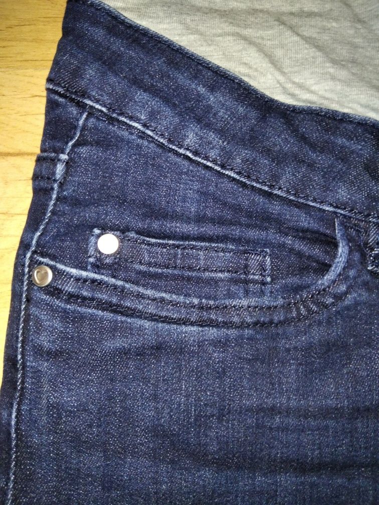 Spodnie ciążowe jeansy S M 36 38