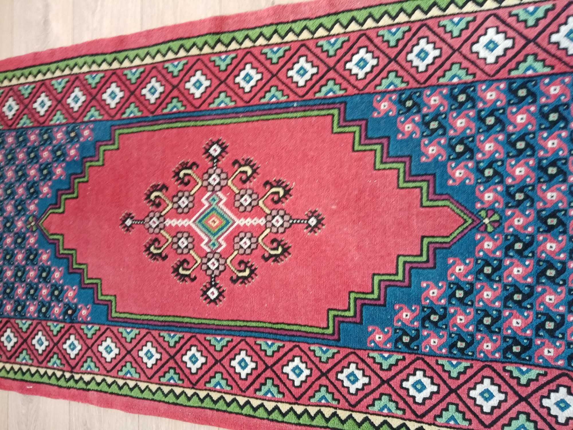 Piękny Tunezyjski ręcznie tkany dywan 80x160cm nr