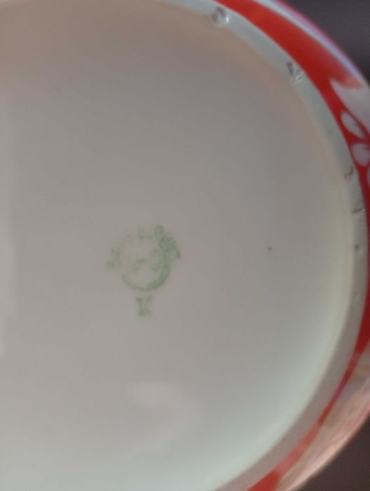 Ваза. БАРАНОВКА. Ручная роспись.