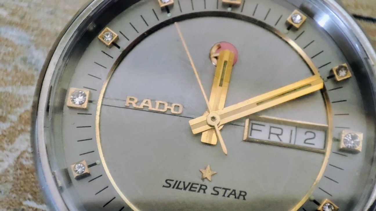 Rado silver star