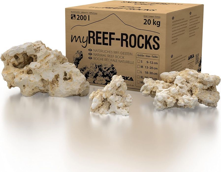 Arka My Reef Rocks M 13-20Cm 20Kg Naturalny Kamień Rafowy