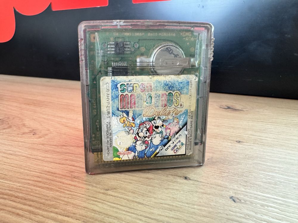 Super Mario Bros. Deluxe EUR-1 Game Boy Color Oryginalna gra DST- stan