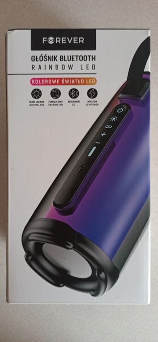 Głośnik Bluetooth Forever FBS-136 Rainbow Led