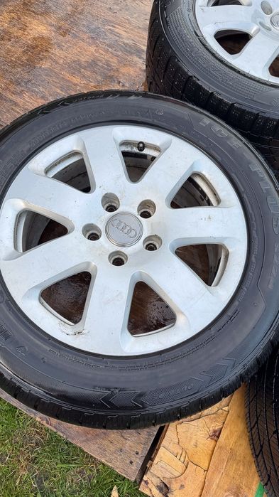 Felgi koła Q5 Q7 5x130 R18 AUDI 18 cali + opony zimowe 255/55 R18