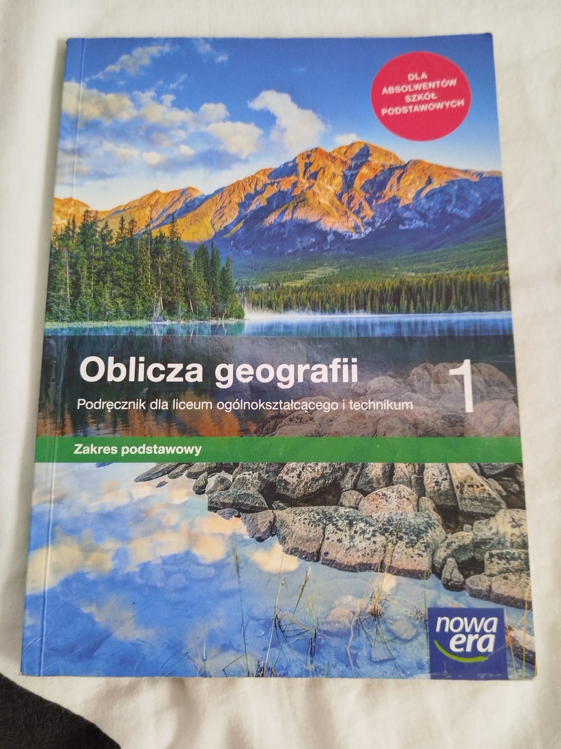 podręcznik do geografii "Oblicza geografii" klasa 1 zakres podstawowy