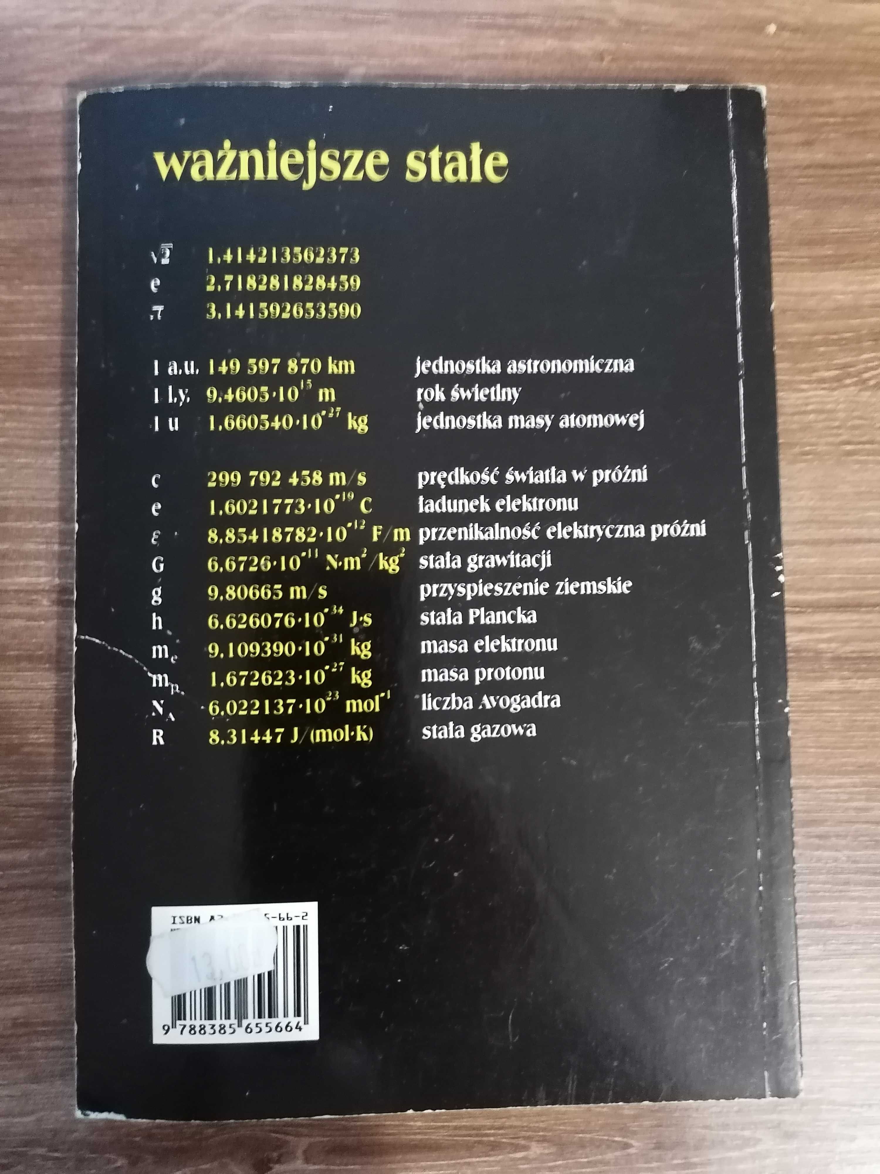 Witold Mizerski- Tablice matematyczno-fizyczno-astronomiczno-chemiczne