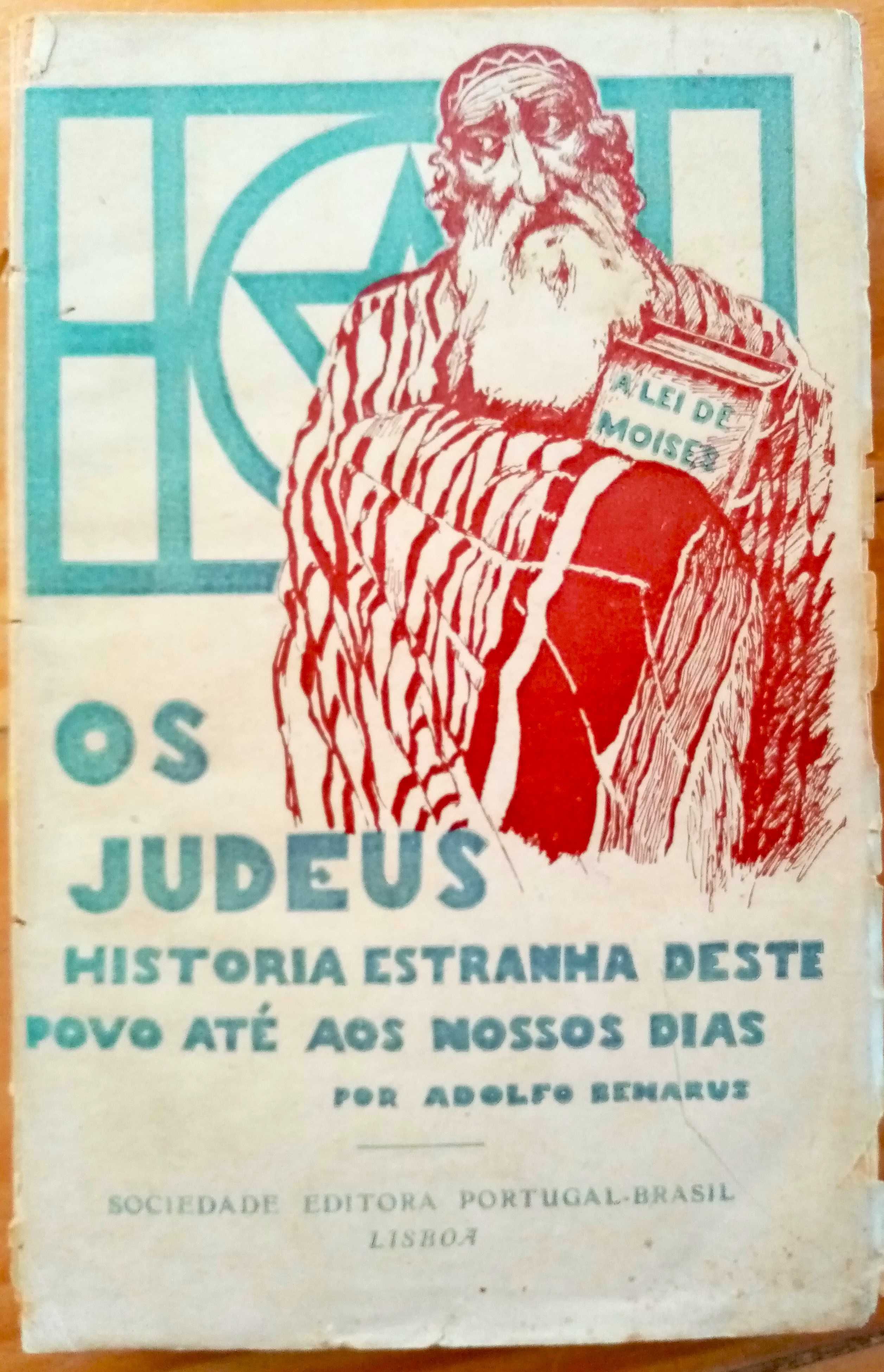 Livro Os Judeus A História Estranha Deste Povo Até Aos Nossos Dias