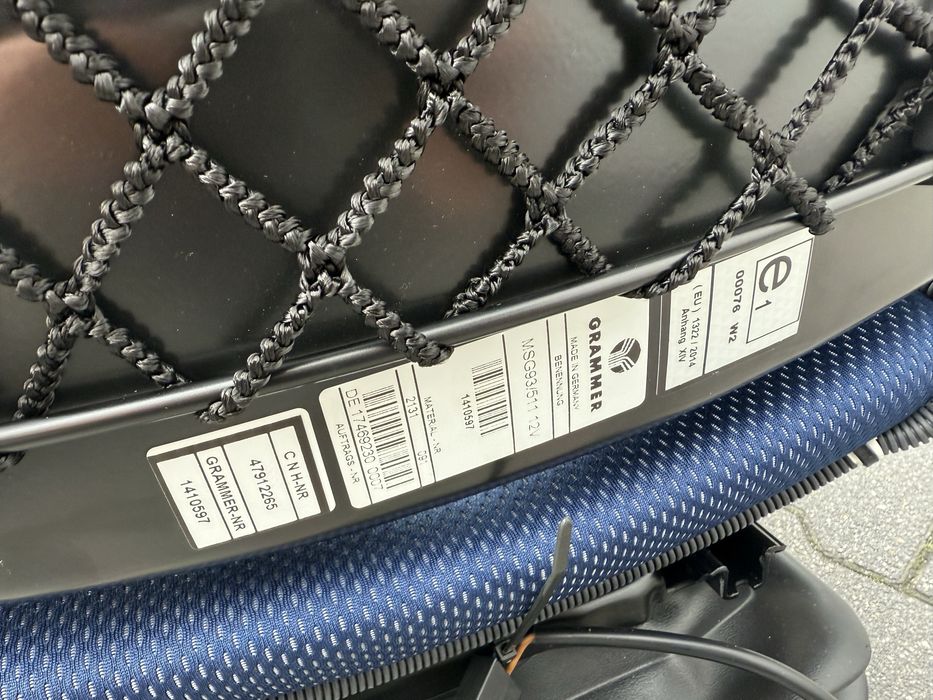 Siedzenie pneumatyczne sadownicze Grammer New Holland nowe wysyłka