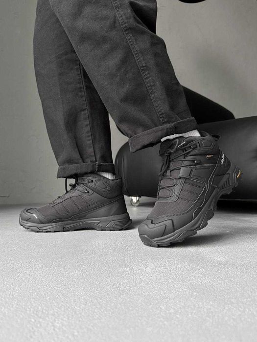 Кросівки зимові Salomon x Ultra 5 Gore-Tex Black premium