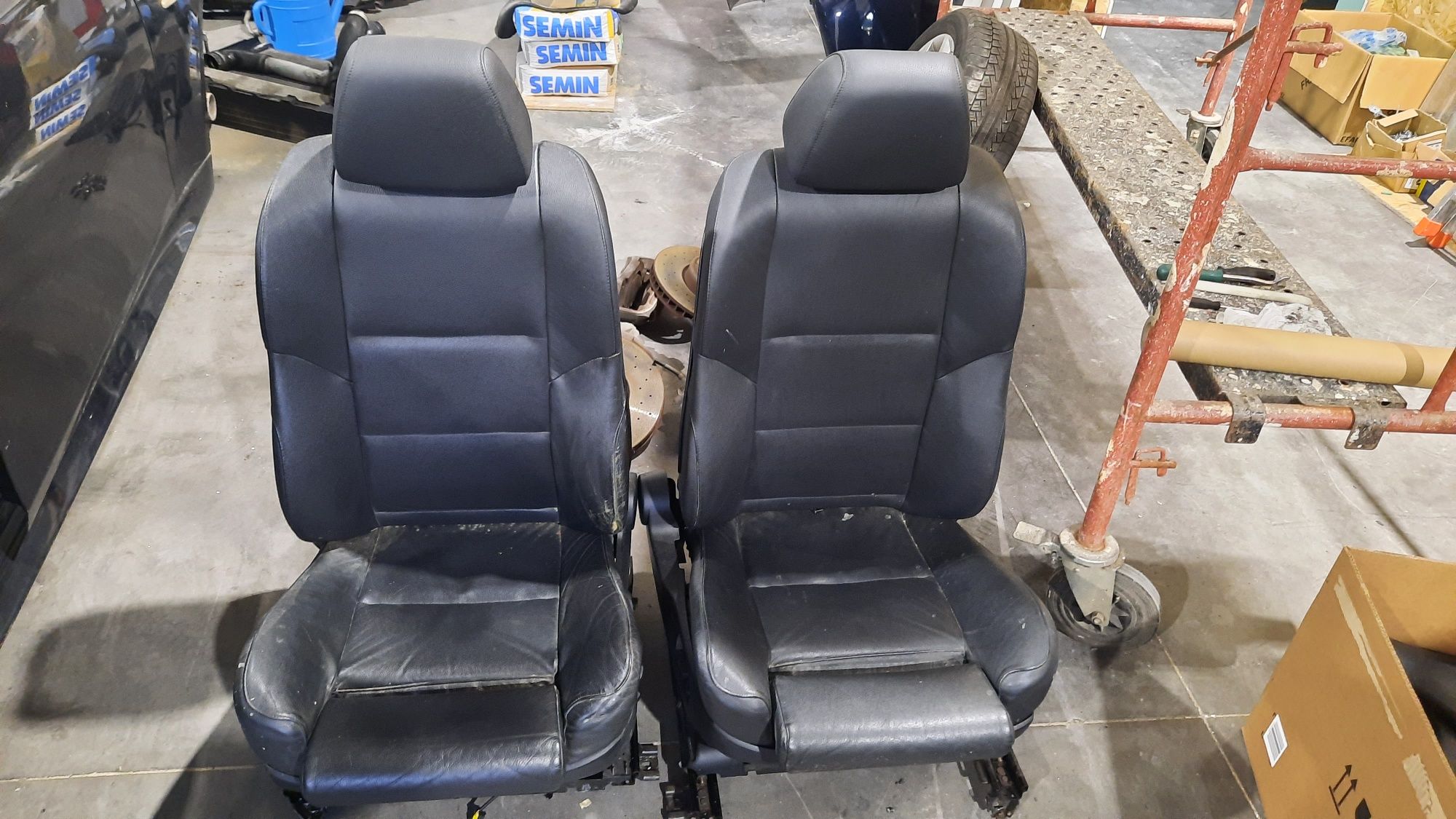 Bancos electricos frente bmw E60 pack M