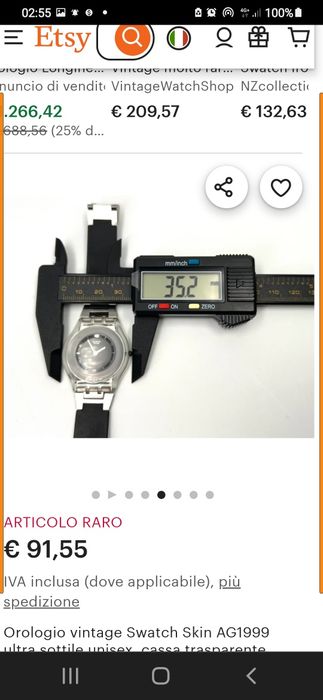 Swatch skin vintage raro