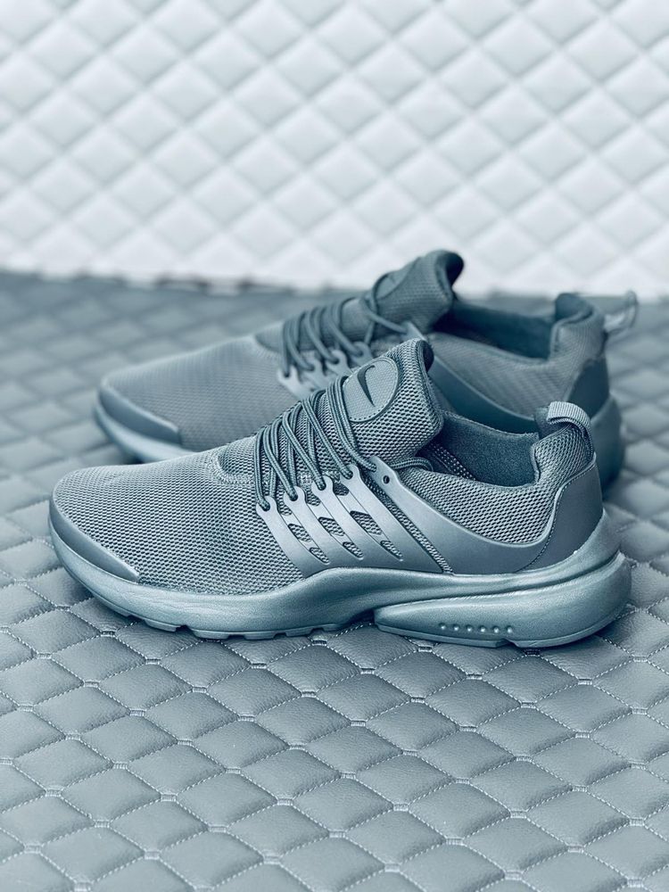 Nike Air Presto All Grey кроссовки мужские Найк Престо серые