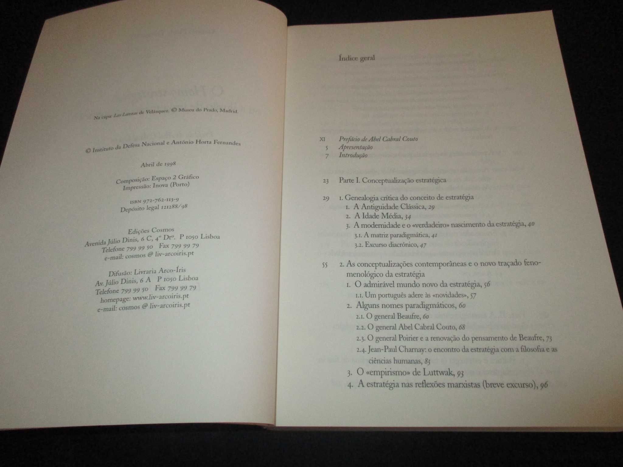 Livro O Homo Strategicus ou a ilusão de uma razão estratégica?