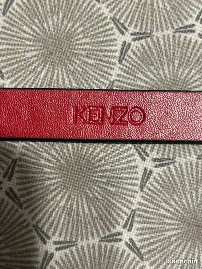 Kenzo ВИНТАЖ браслет-чокер, кожаный браслет KENZO Dior Balenciaga