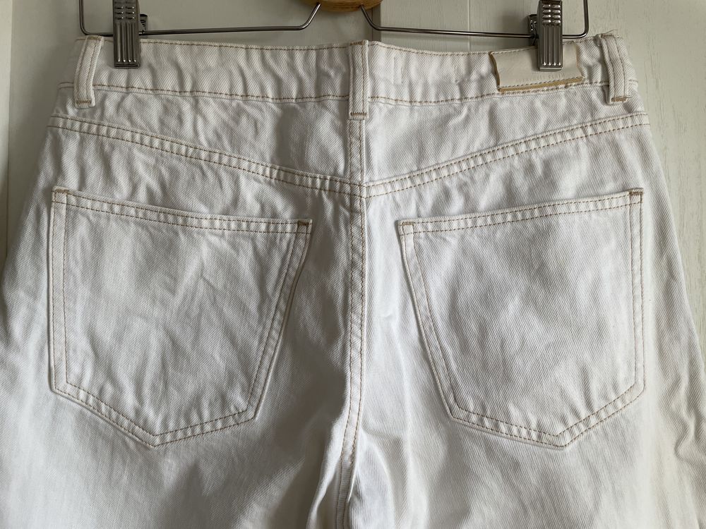 Джинси Mango кюлоти білі брюки M