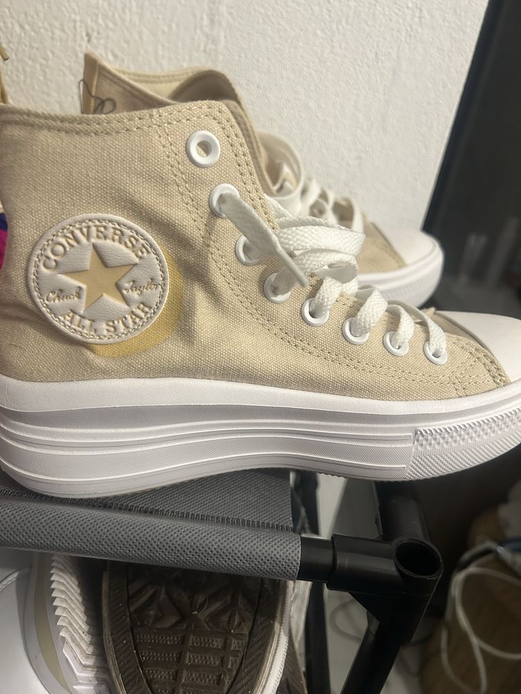 Tenis converse all star bege tam 37
