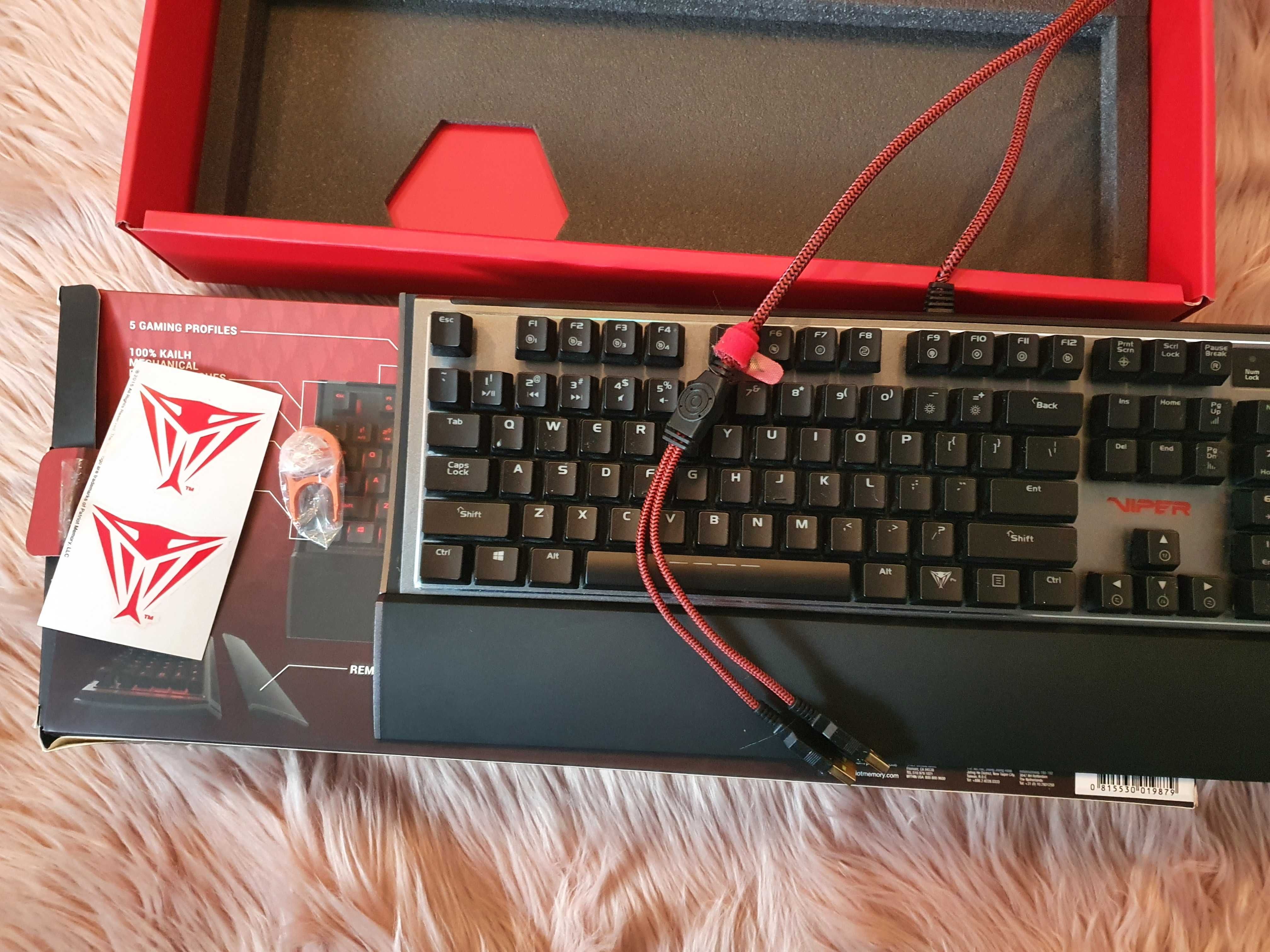 klawiatura VIPER gaming V760 stan idealny