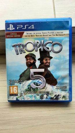 PS4 PS5 gra Tropico 5 Special Limited Edition z dwoma DLC