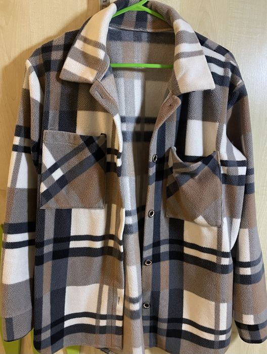 Тепла сорочка на флісі